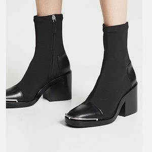 Alexander Wang Hailey Sock Heel Boot